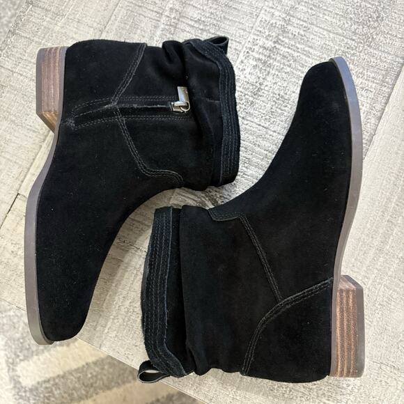 Koolaburra by UGG Boots Womens 6 Lorelei Slouchy Ankle Bootie Black 1096439 - Picture 6 of 8